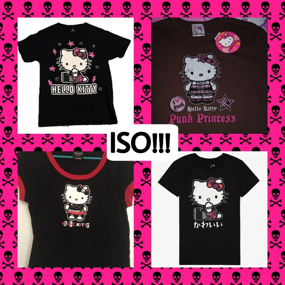 ISO HELLO KITTY SHIRTS